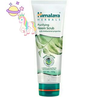 🦄🦄ขจัดสิวเสี้ยน Himalaya Neem face scrub 100ml.