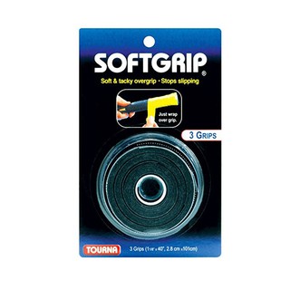 TOURNA GRIP Softgrip @ Overgrip 1 1/8"x40" (2.8cm.x101cm.) พันด้ามไม้เทนนิสและไม้แบดมินตัน