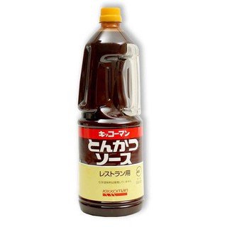 คิคโคแมน ทงคัทสึ ซอส 1.8L KIKKOMAN (JAPAN) Tonkatsu Sauce 1.8L ซอสสำหรับ หมูทอดญี่ปุ่น ทงคัตซึ น้ำราดหมูทอด ญี่ปุ่น