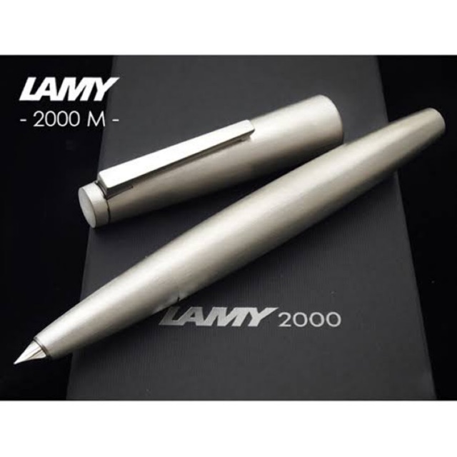 ของแท้ 💯% LAMY 2000 Fountain Pen - Stainless Steel Silver