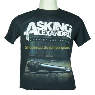 Asking Alexandria เสื้อวง แอสกิงอะเล็กซานเดรีย เสื้อวินเทจ เสื้อยืดไซส์ยุโรป SPX1111