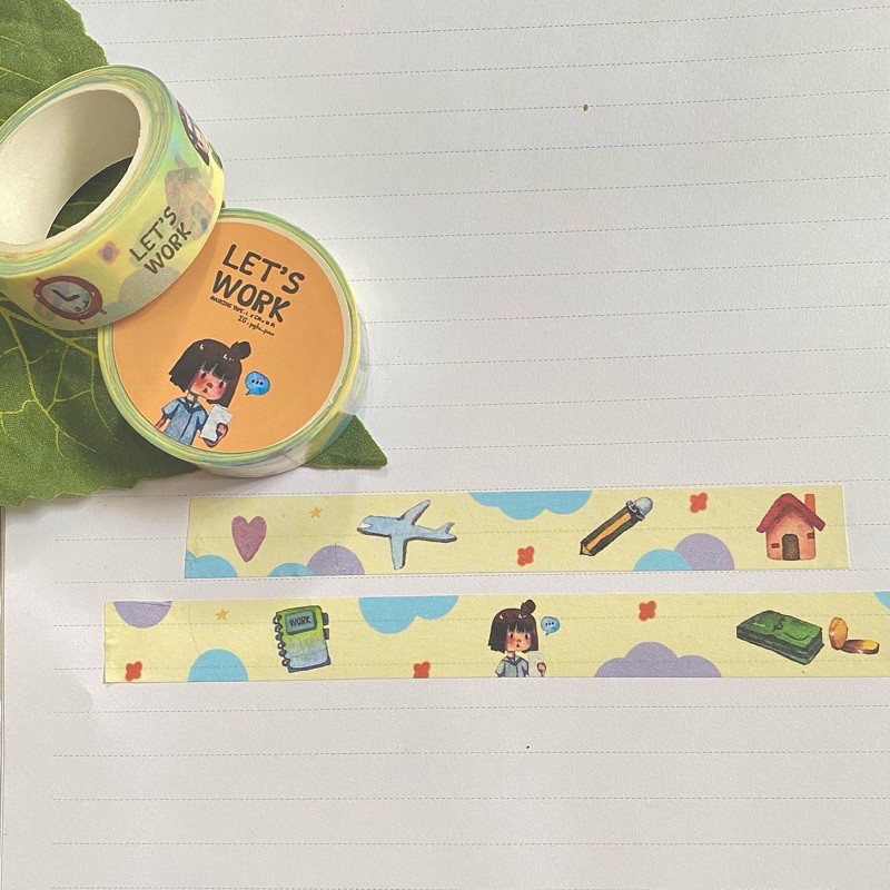 masking tape : LET’s WORK