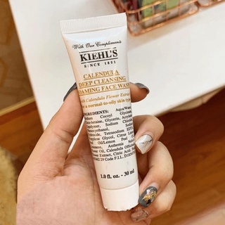 Kiehls Calendula Deep Cleansing Foaming Face Wash 30ml.