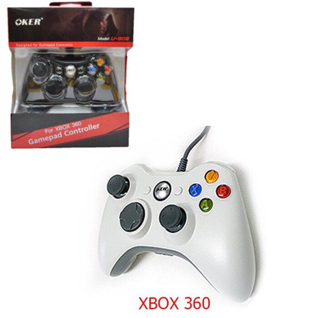 Joy Oker จอยเกมส์ U-306 Joystick จอย USB For PC & XBox360