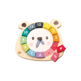 Tender Leaf Toys –  Bear Colours Clock