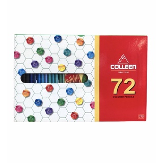 Colleen สีไม้คอลลีนหัวเดียว 72สี No.775