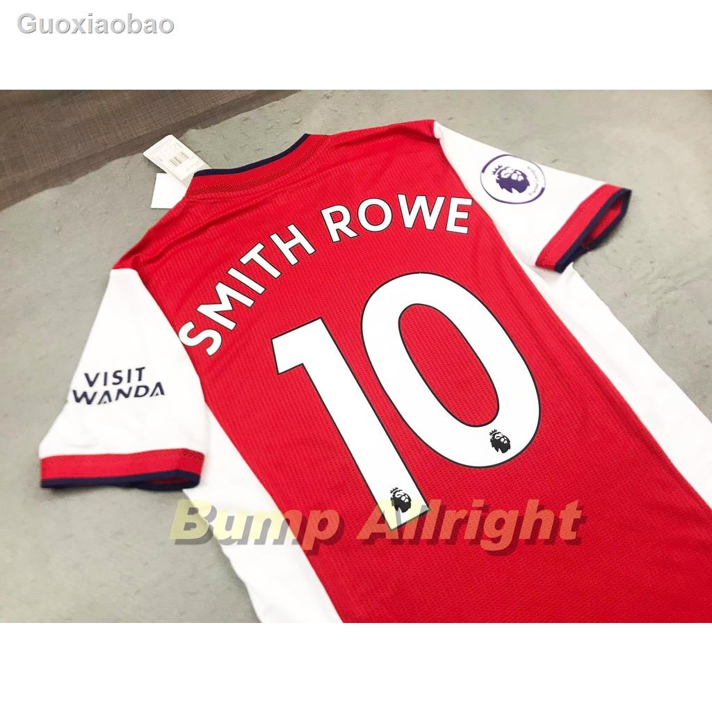 ✎✱เสื้อเกรดรนักเตะ Player 2021 !! : เสื้อทีม อาเซน่อล เหย้า Arsenal Home 2021 พร้อม10 SMITH ROWE และ