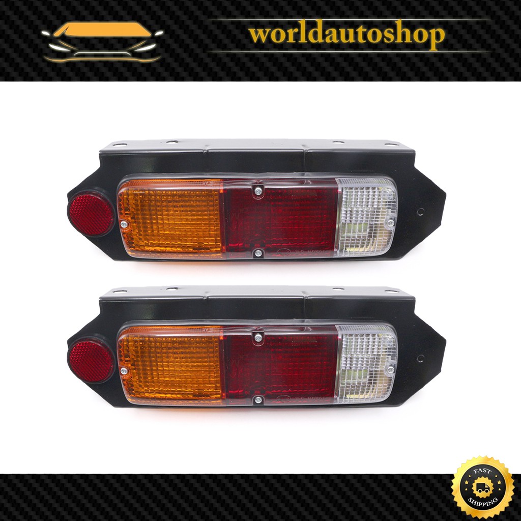 ชุดไฟท้าย +ขา ซ้าย+ขวา 2 ชิ้น Toyota  Land Cruiser FJ40 FJ45 HJ45 HJ47 BJ40 BJ42 ปี1961 - 1983