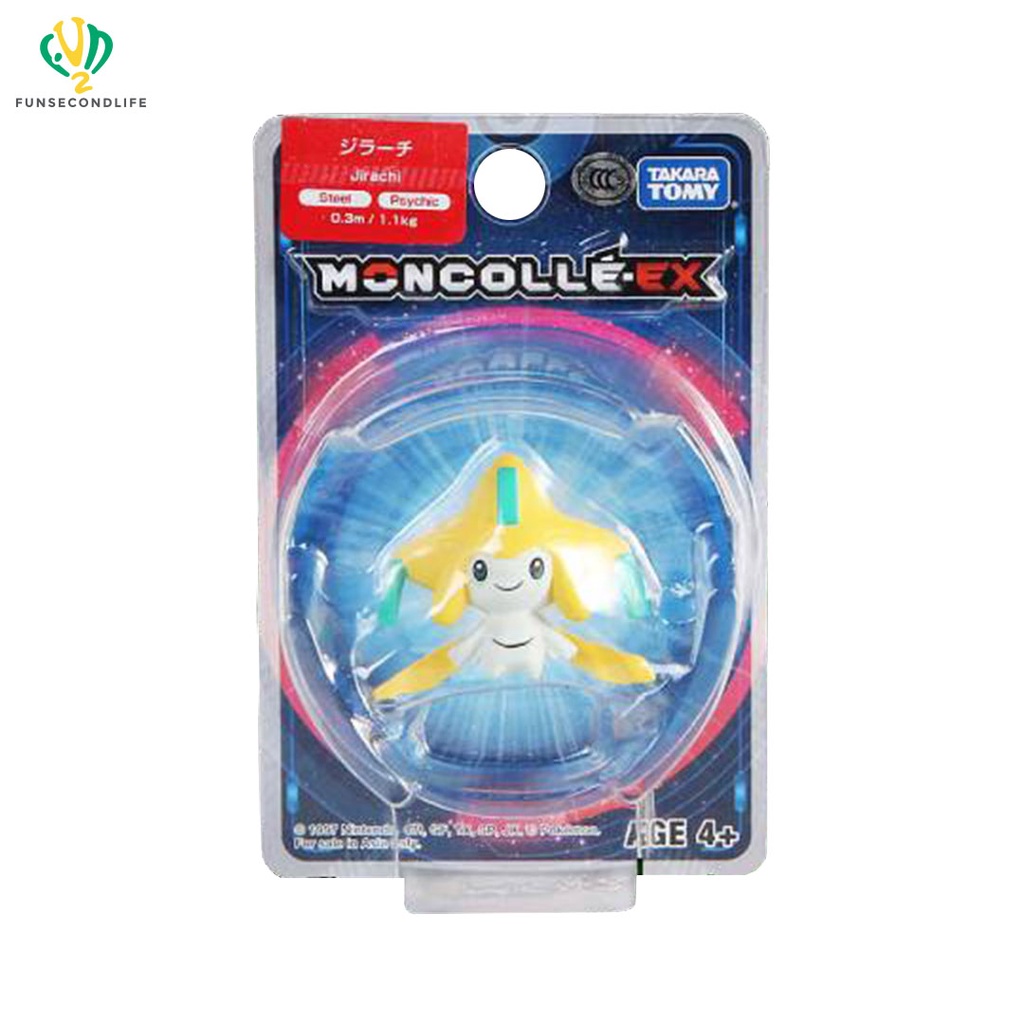 Takara Tomy โมเดลสะสม Pokemon MONCOLLE #17 JIRACHI EX ASIA VER.