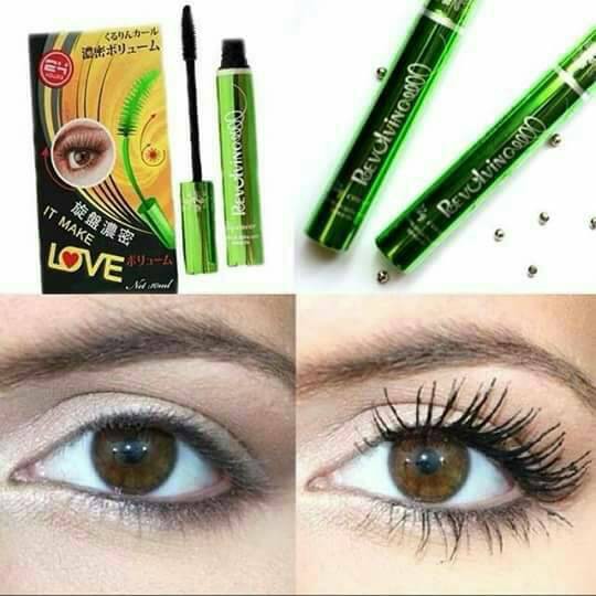 BQ Cover Perfect Eyelash Revolving Mascara 10 ml. บีคิว คอฟเวอร์ อายแลช มาสคาร่า เขียว 10 มล