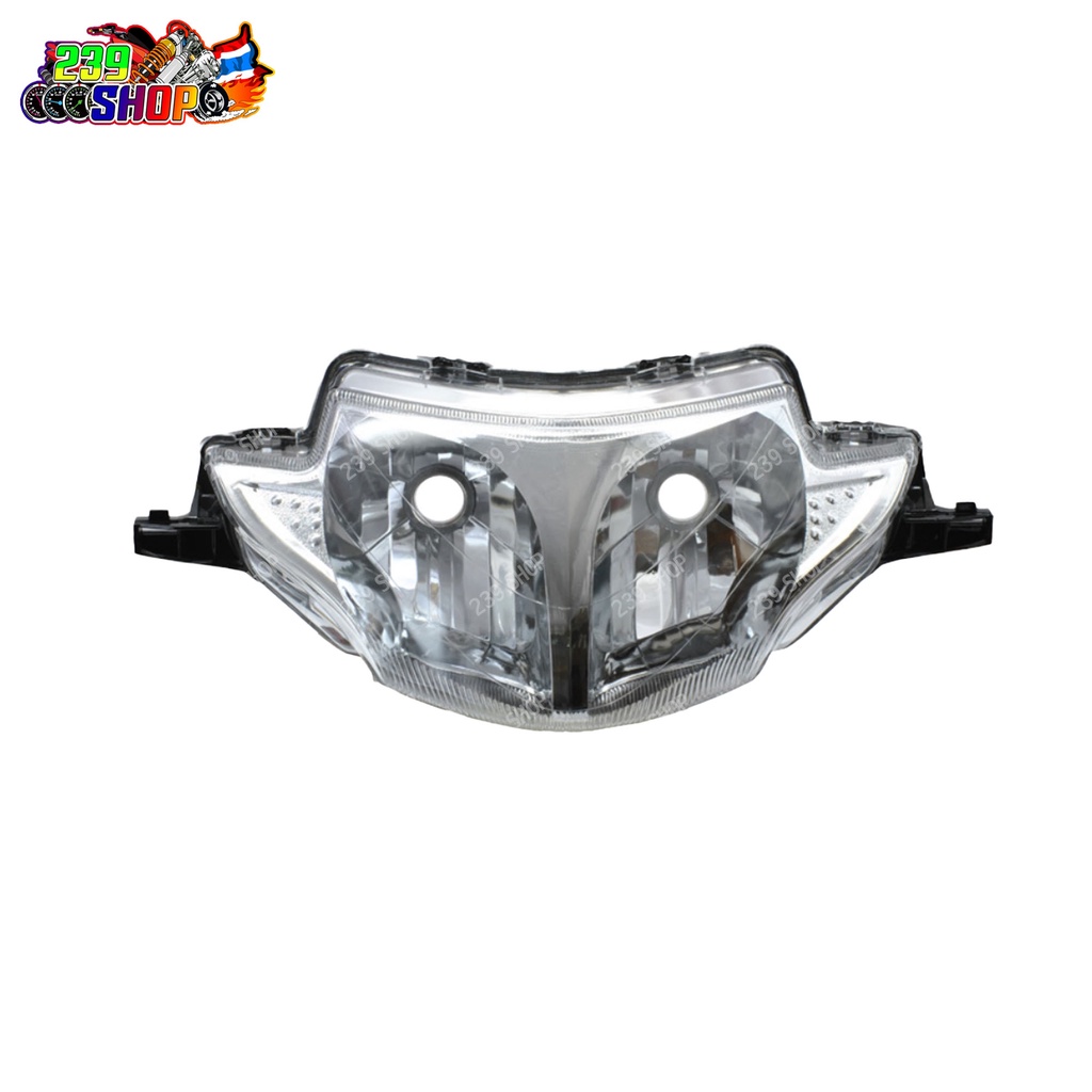 ไฟหน้า ตาเพชร WAVE125 i s จานฉาย 239 SHOP2