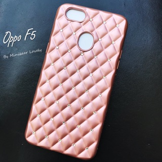 F5 เคสขอบเพชร เรียบหรู