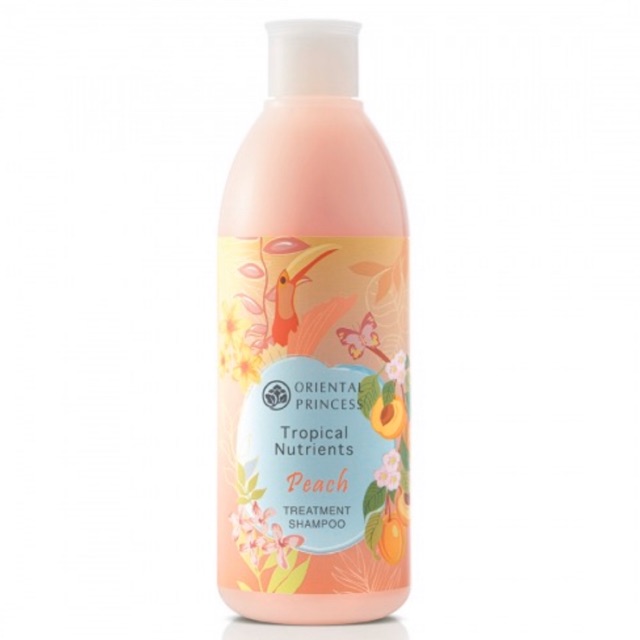 พร้อมส่ง! แชมพูกลิ่นพีช : Oriental Princess Tropical Nutrients Peach Treatment Shampoo