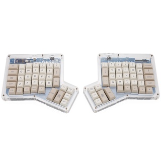 dsa ergodox ergo pbt dye subbed keycaps for custom mechanical keyboards Infinity ErgoDox Ergonomic Keyboard keycaps beig