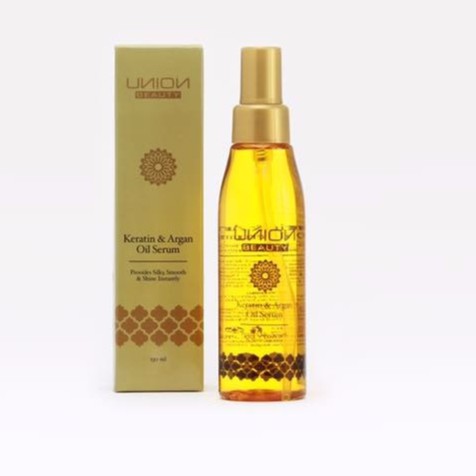 🌟 เซรั่มบำรุงผมเคราติน อาร์แกนออยล์ UNION KERATIN & ARGAN OIL SERUM