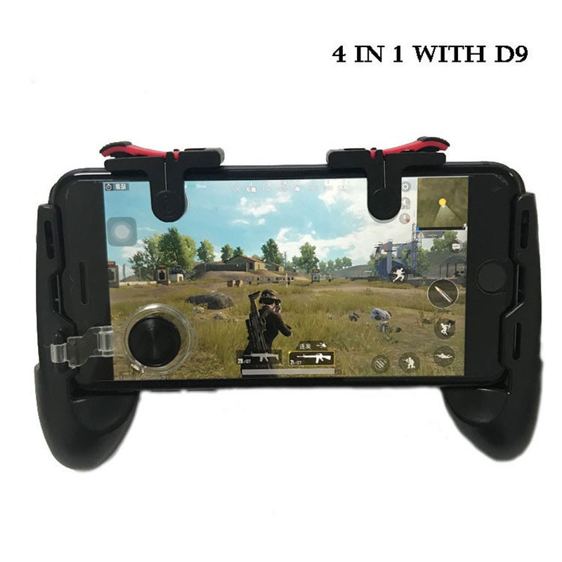 เกมแพด D9 Android iOS ปรับได้ สําหรับสมาร์ทโฟน