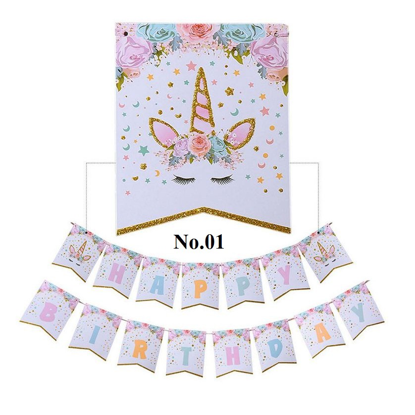 ป้ายวันเกิด ป้าย HBD ป้ายวันเกิดโพนี่ สุดน่ารัก