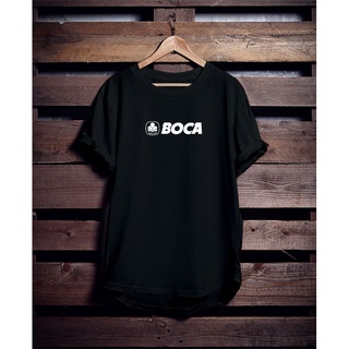 เสื้อยืดผ้าฝ้าย เสื้อยืด พิมพ์ลาย Bca PLESETAN BOCA Distro สําหรับผู้ชาย และผู้หญิง