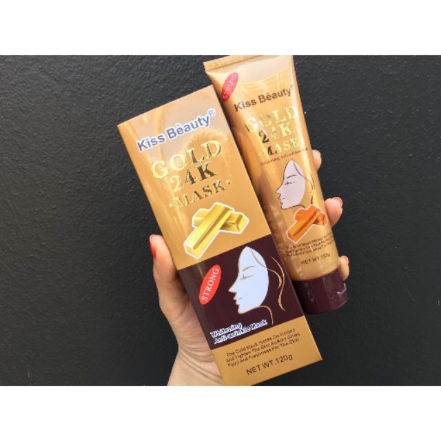 kiss beauty gold 24k มาคหน้าทองคำสูตรเข้มข้น แท้💯%❤