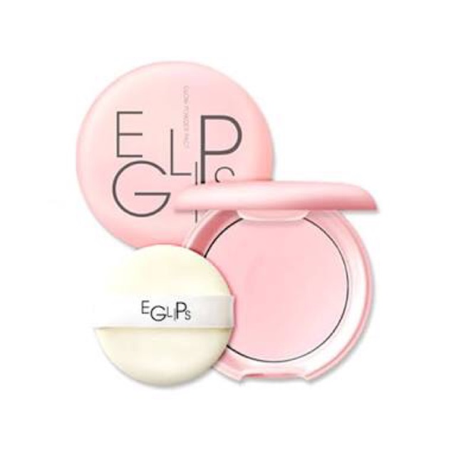 🔥199฿ ถูกที่สุด! ของแท้💯/พร้อมส่ง Eglips Glow Powder Pact (สีชมพู)