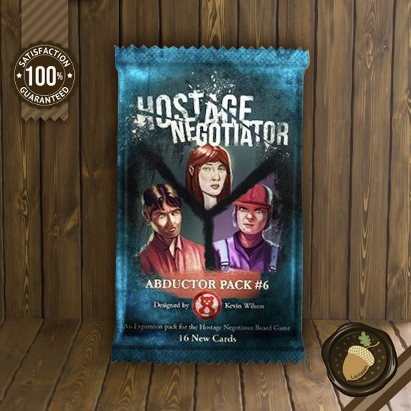 [ภาคเสริม] Hostage Negotiator: Abductor Pack #6 บอร์ดเกม คู่มือภาษาอังกฤษ (Boardgame บอร์ดเกม การ์ดเ