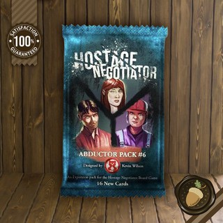 [ภาคเสริม] Hostage Negotiator: Abductor Pack #6 บอร์ดเกม คู่มือภาษาอังกฤษ (Boardgame บอร์ดเกม การ์ดเกม เกม)