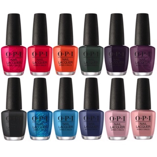 Opi น้ํายาทาเล็บ SCOTLAND / SAN FRANCISCO คอลเลกชัน สียอดนิยม แห้งโดย Air Nail Lacquer