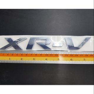 Logo XR-V ของรถ Honda