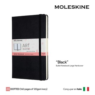 Moleskine Bullet Journal (A5) (Black) - สมุดโน๊ต Moleskine รุ่น Bullet Journal สีดำ