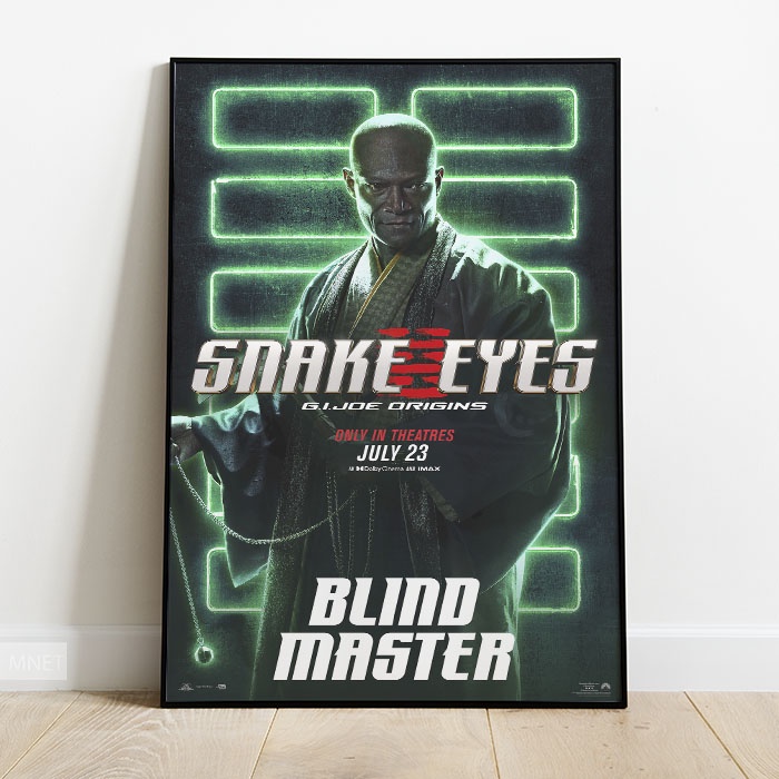โปสเตอร์ Snake Eyes Gi Joe Origins Ver7 2021