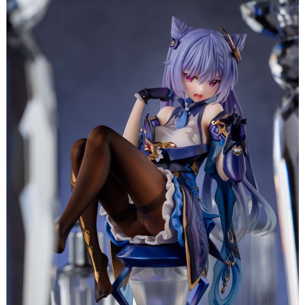 โมเดลฟิกเกอร์ PVC อนิเมะ Genshin Impact Figure Keqing Figure Klee HuTao ของเล่น ของขวัญวันเกิด สําหร