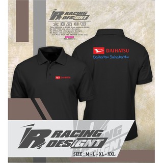 Daihatsu เสื้อโปโล คอปก พร้อมกระเป๋าสตางค์