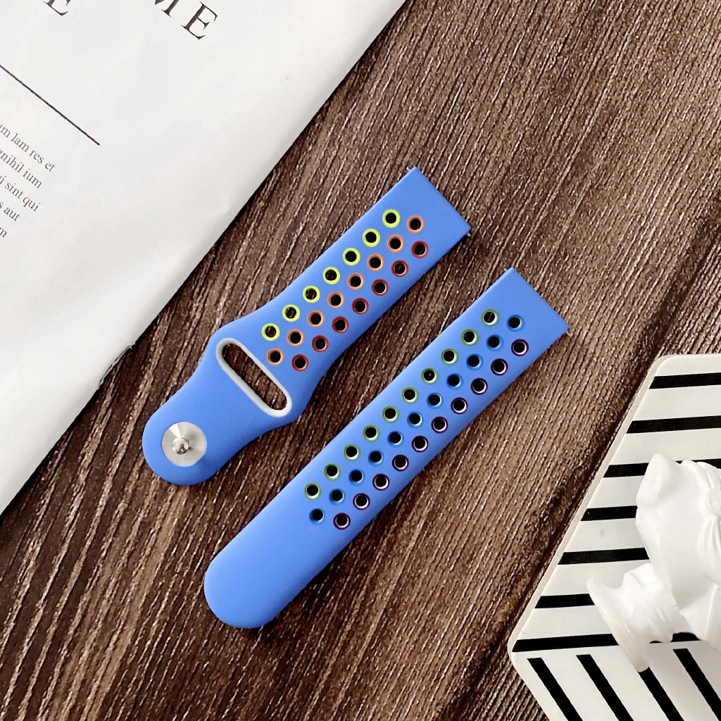 20 มม.22 มม.สายนาฬิกาซิลิโคนสําหรับ Huami Amazfit Bip6 Bip5 Bip3 Bip 3 5 6 Lite SU Pro