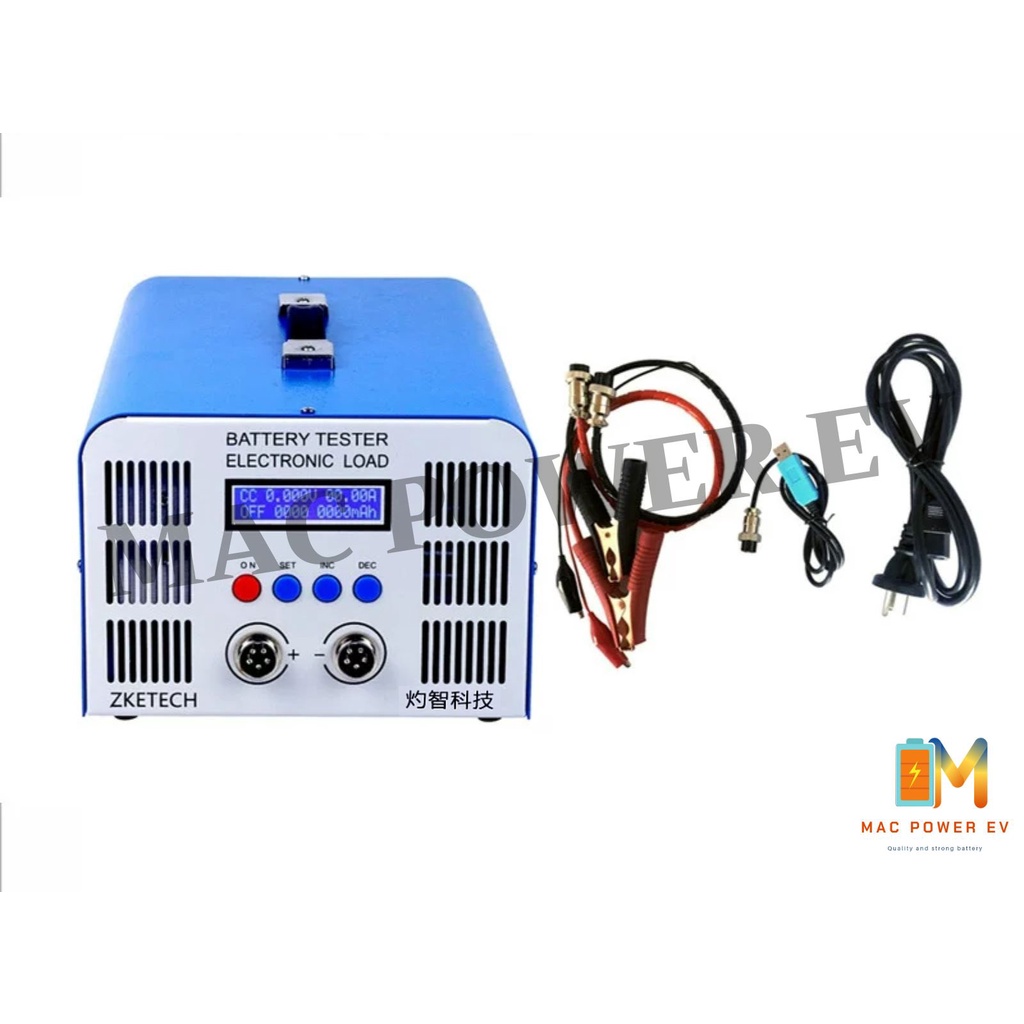 เครื่องทดสอบเเบตเตอรี่ BATTERY TESTER ELECTRONIC LOAD พร้อมคู่มือภาษาไทย​ รุ่นEBC-A40L (รับประกันสินค้า1ปี)