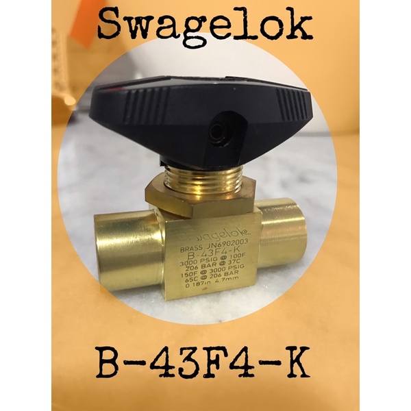 Ball valve “Swagelok” Brass
