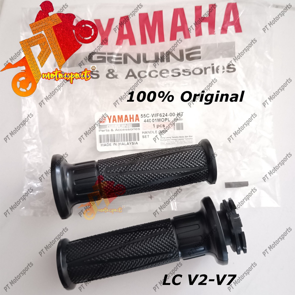 Yamaha LC ใหม่ LC135 LC 135 V2 V3 V4 V5 V6 V7 Handle Grip คันเร่ง Grip HLY 100%