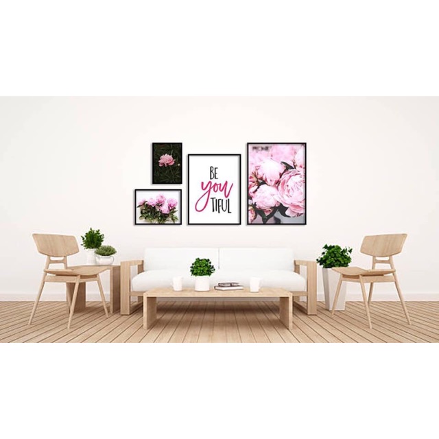 ชุดระบายสี CANVAS ลายกุหลาบ