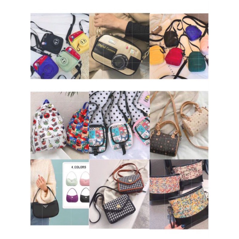 Hotwind sale  กระเป๋าสตางค์ ดินสอ กระเป๋าผ้า​ สินค้าล้างสต๊อก​ เลือกแบบไม่ได้