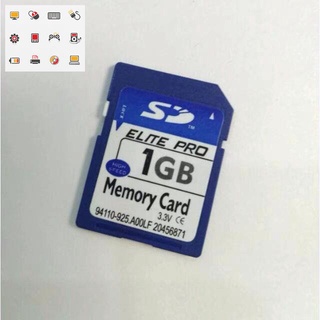 การ์ด SD ความจุเต็มเดิม 1GB2GB4GB8GB การ์ดหน่วยความจำกล้องขนาดใหญ่การ์ด SD การ์ดหน่วยความจำนำทางในรถยนต์ SD การ์ดขนาดใหญ