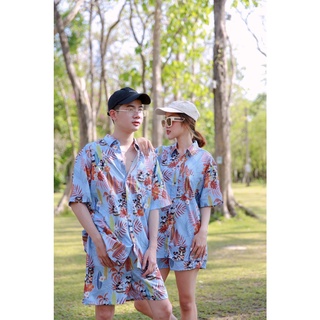 ✔️รุ่น Hawaii 14 👉เสื้อ+กางเกง👈เซตละ 299 ฿