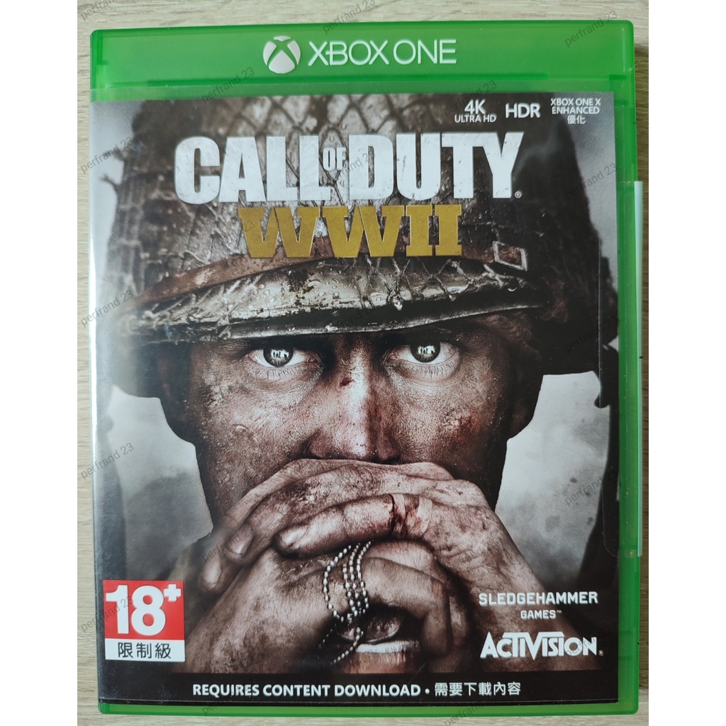 เเผ่นเกม Xbox One : CALL of DUTY WWII  มือสอง