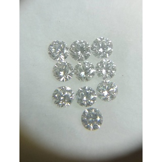 เพชรแท้ทรงกลมขนาด2.5mm.