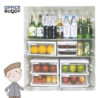 Orca ออร์ก้า ตู้อเนกประสงค์ A5 รุ่น CFA-2 โครงขาวทึบ ลิ้นชักขาวใส (ใส่ A4 ไม่ได้)