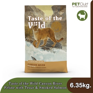 Taste of the Wild Canyon River Feline with Trout &amp; Smoked Salmon (6.35kg.)