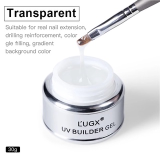 LUGX Hard Gel สีใส ติดง่าย