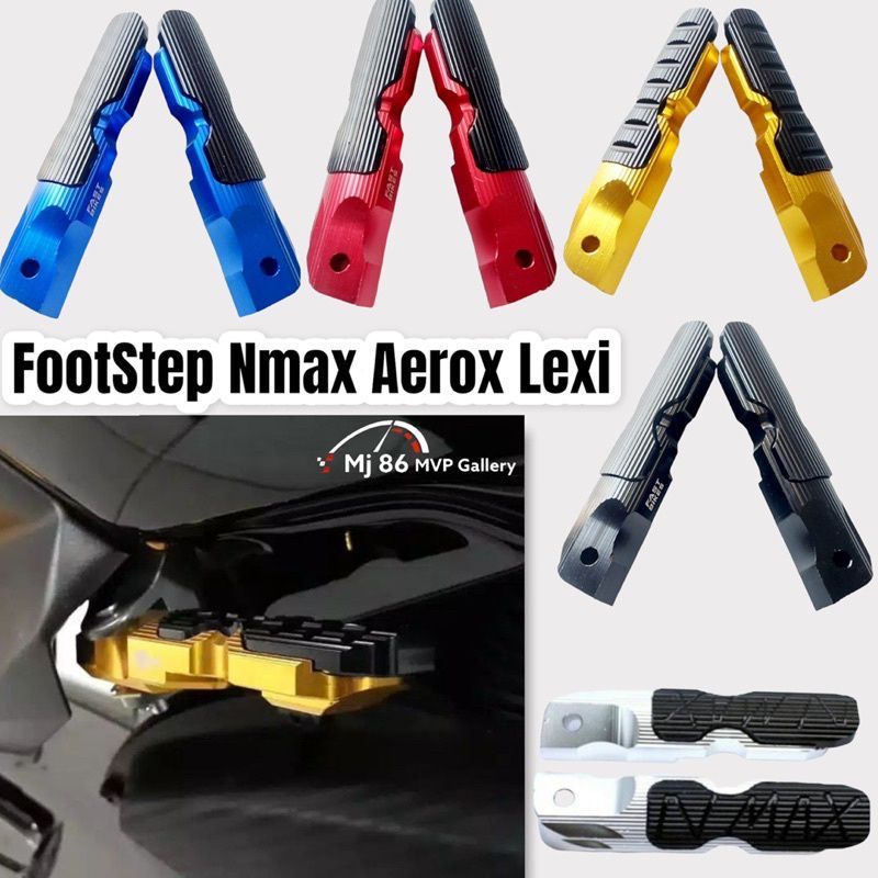 ขั้นตอนเท้าด้านหลัง Variation Wuming 01 Universal Nmax/Nmax ใหม่/Aerok/Lexi/Xmax