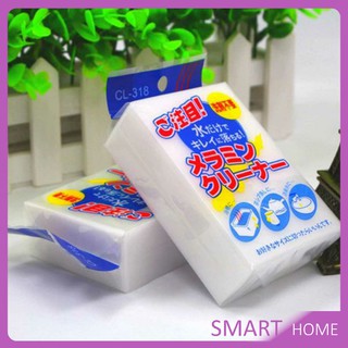 ฟองน้ำมหัศจรรย์  เช็ดคราบ ฟองน้ำนาโน Magic Sponge