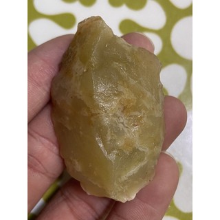 (Z)พลอยธรรมชาติ เยลโล่ โอปอล์(Yellow Opal) พลอยแท้100% น้ำหนัก 155.00 กะรัต