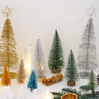 ต้นคริสมาสต์ขนาดเล็ก🎄 พรอพถ่ายรูป อุปกรณ์ประกอบฉาก - sou