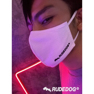 หน้ากากกันเชื่อโรค Rudedog สีขาว